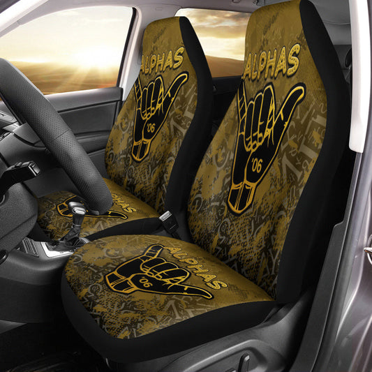 Africa Zone Car Seat Covers - Alpha Phi Alpha Sport Style Car Seat Covers | africazone.store
