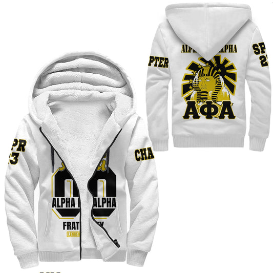 Getteestore Sherpa Hoodies - (Custom)  Alpha Phi Alpha Fraternity and Sphinx A35