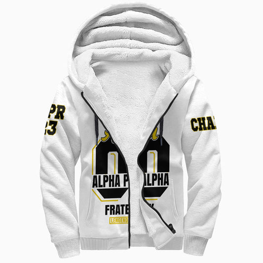 Getteestore Sherpa Hoodies - (Custom)  Alpha Phi Alpha Fraternity and Sphinx A35