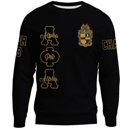 Getteestore Sweatshirts - Alpha Phi Alpha Hand Sign Fraternity