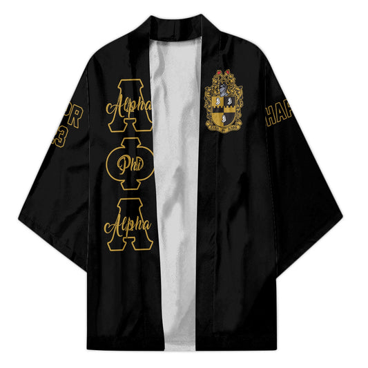 Getteestore Kimono - Alpha Phi Alpha Hand Sign Fraternity