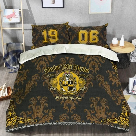 Royal Alpha Phi Alpha Bedding Set J5