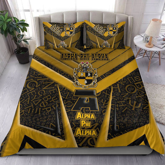 Bedding Set - Alpha Phi Alpha Sporty Style Bedding Set A35