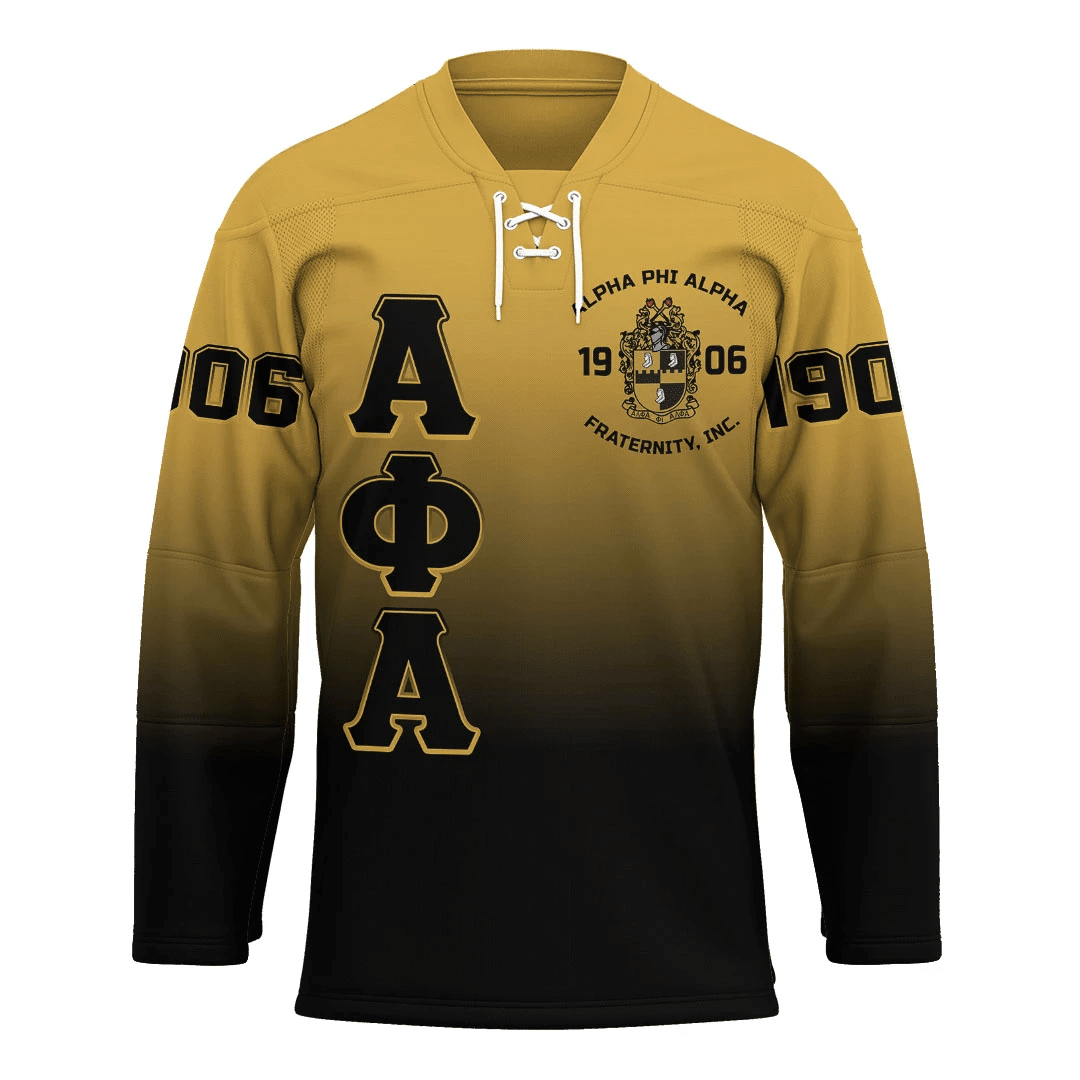 GetteeStore Jersey - Alpha Phi Alpha Gradient Hockey Jersey A31
