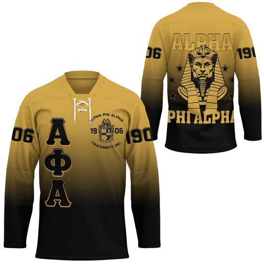 GetteeStore Jersey - Alpha Phi Alpha Gradient Hockey Jersey A31