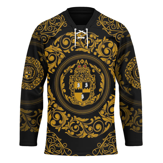 GetteeStore Clothing - Alpha Phi Alpha Fraternity Hockey Jersey A35