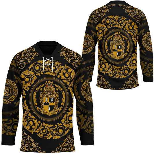 GetteeStore Clothing - Alpha Phi Alpha Fraternity Hockey Jersey A35