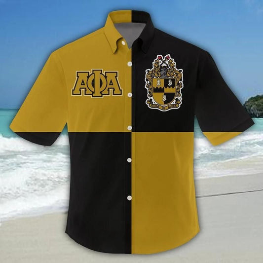 Alpha Phi Alpha Short Sleeve Shirt - Square Style J5