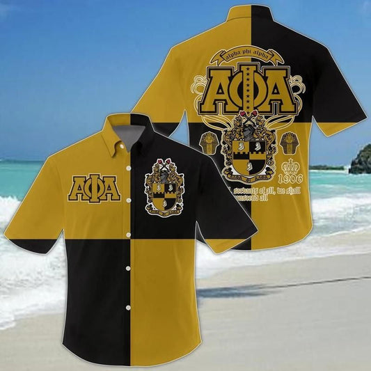 Alpha Phi Alpha Short Sleeve Shirt - Square Style J5