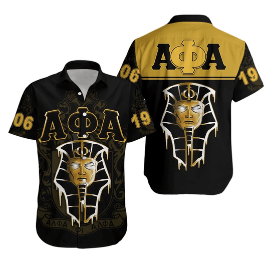 Getteestore Shirt - Alpha Phi Alpha Ice Cold Short Sleeve Shirt A31
