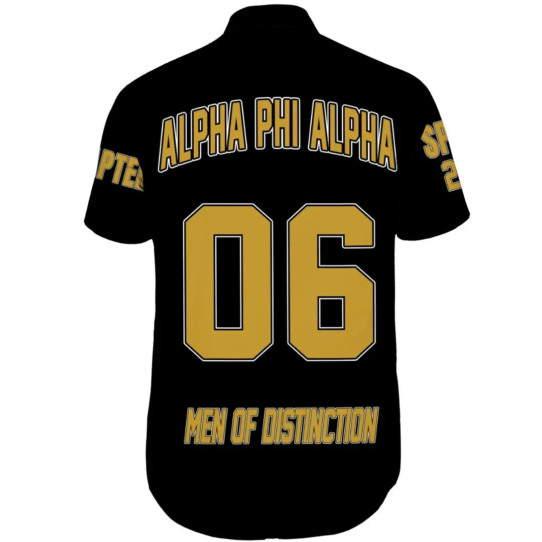 (Custom) GetteeStore Shirt - Alpha Phi Alpha Short Sleeve Shirt A31