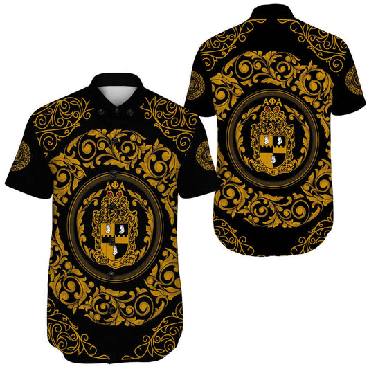 GetteeStore Clothing - Alpha Phi Alpha Fraternity Short Sleeve Shirt A35