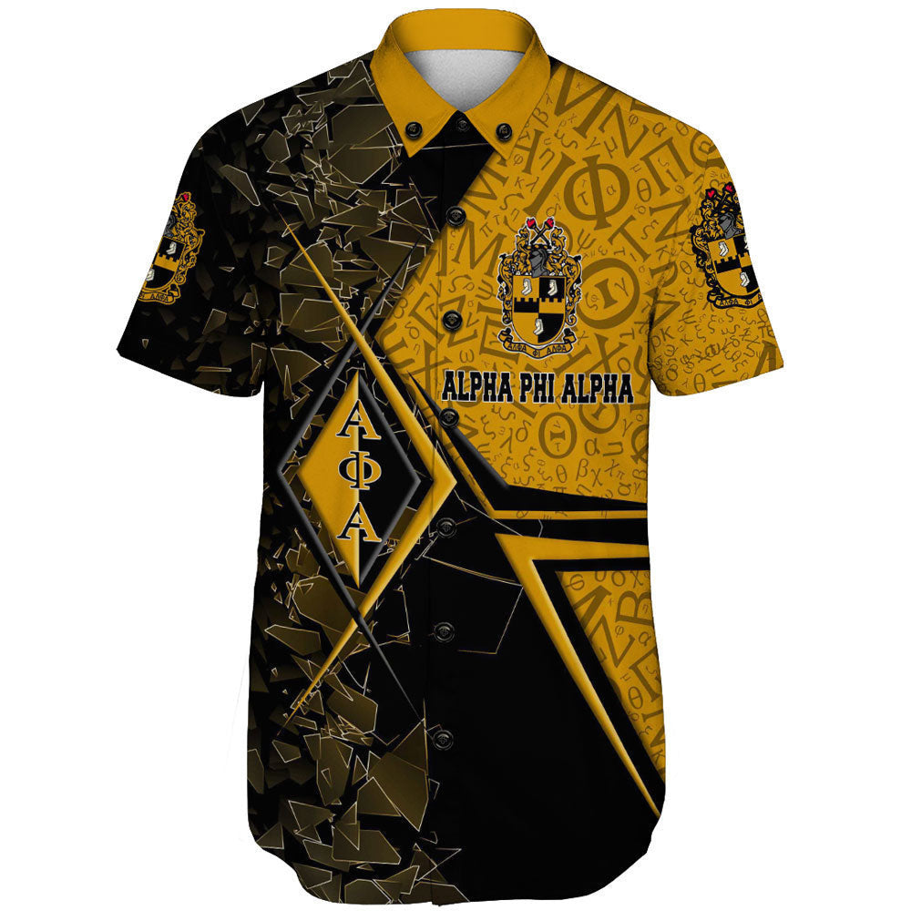 Gettee Clothing - Alpha Phi Alpha Legend Short Sleeve Shirt A35