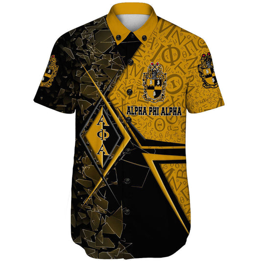 Gettee Clothing - Alpha Phi Alpha Legend Short Sleeve Shirt A35