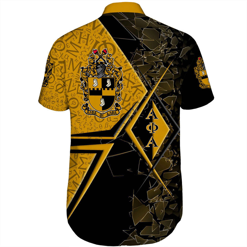 Gettee Clothing - Alpha Phi Alpha Legend Short Sleeve Shirt A35