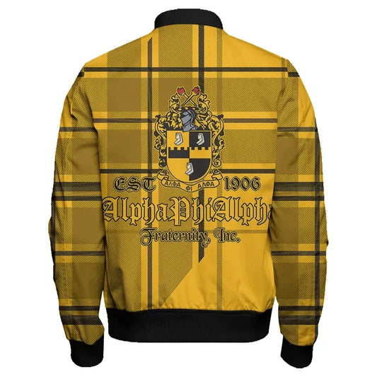 Alphas Sleeve Zip Bomber Jacket