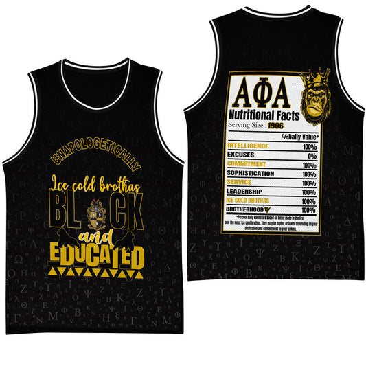 Clothing - Alpha Phi Alpha Basketball Jersey A35