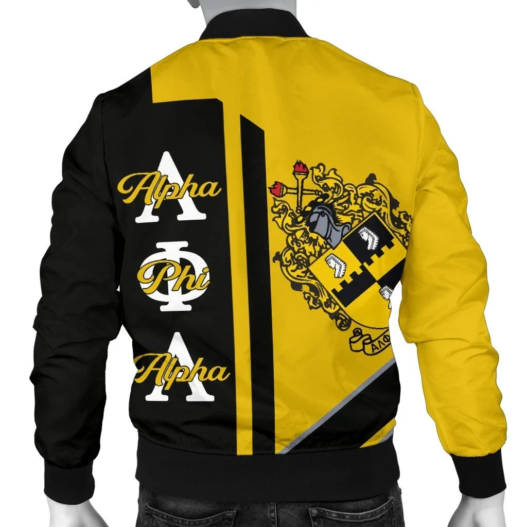 Oh Six Alpha Phi Alpha Bomber Jacket J0