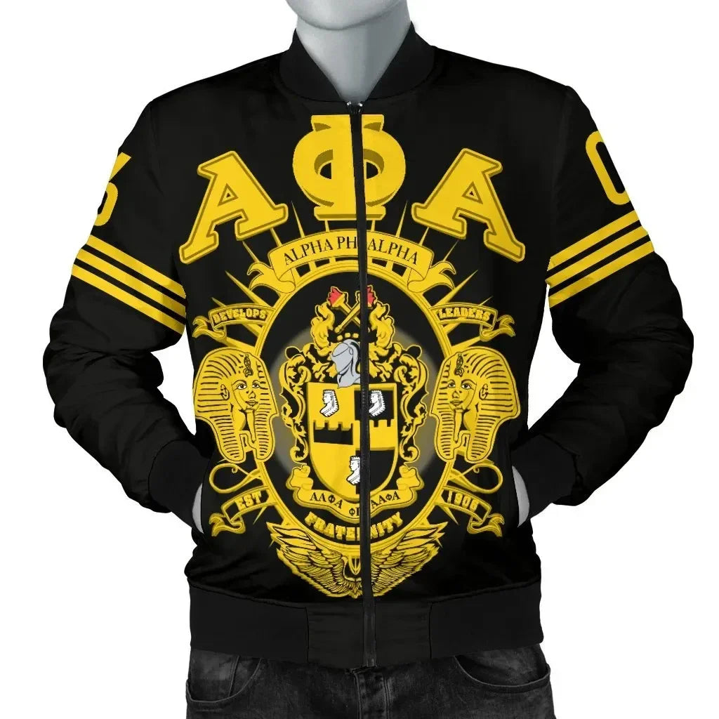 Pharaoh Alpha Phi Alpha Bomber Jacket J5