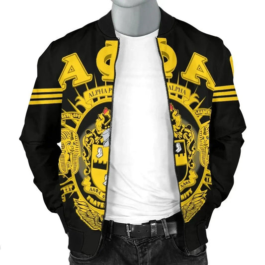 Pharaoh Alpha Phi Alpha Bomber Jacket J5
