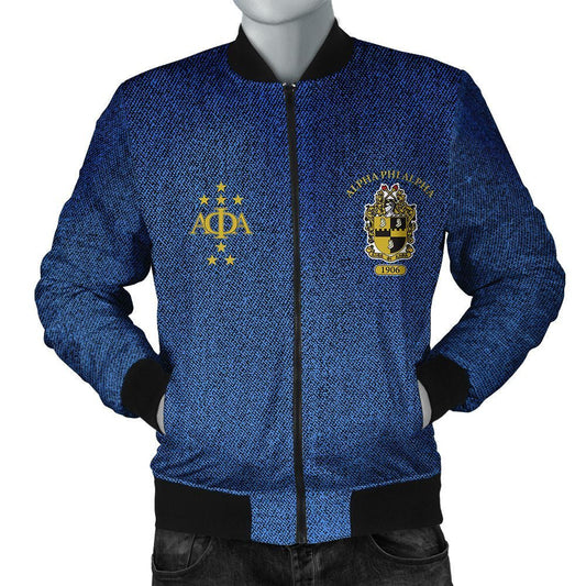 GetteeStore Jacket - Jeans Alpha Phi Alpha Bomber Jacket J5