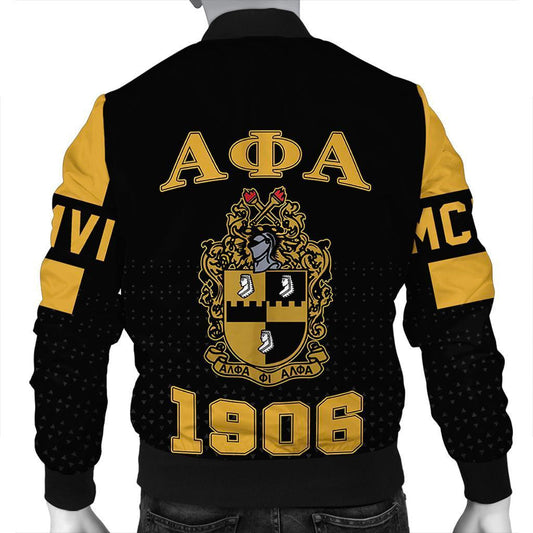 GetteeStore Jacket - MCM Alpha Phi Alpha Bomber Jacket J09