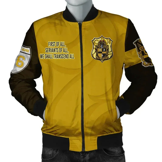 GetteeStore Jacket - Alpha Phi Alpha - Ice Cold Brothas Bomber Jacket J0