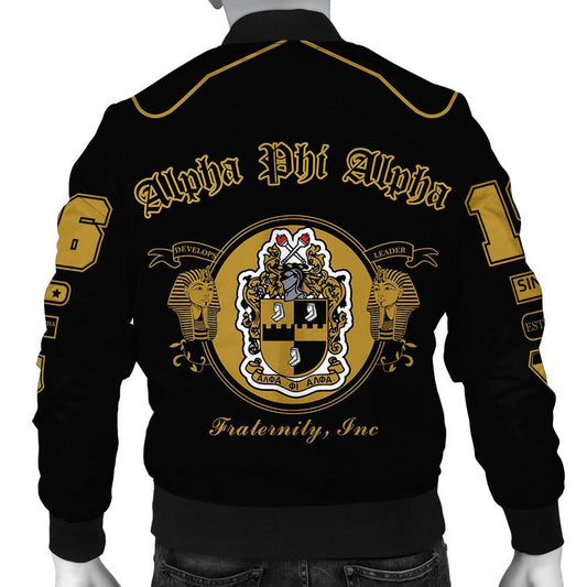 GetteeStore Jacket - Leadership Alpha Phi Alpha Bomber Jacket J5