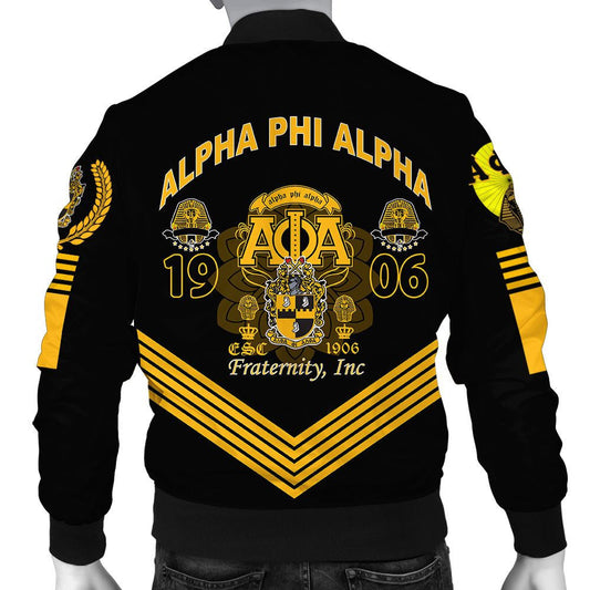 GetteeStore Jacket - Pharaoh King Alpha Phi Alpha Bomber Jacket J5