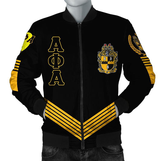 GetteeStore Jacket - Pharaoh King Alpha Phi Alpha Bomber Jacket J5