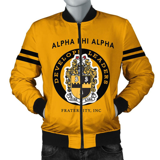 GetteeStore Jacket - Alpha Phi Alpha Fraternity Inc Bomber Jacket J5