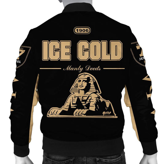 GetteeStore Jacket - 1906 Ice Cold Alpha Phi Alpha Giza Bomber Jacket J5