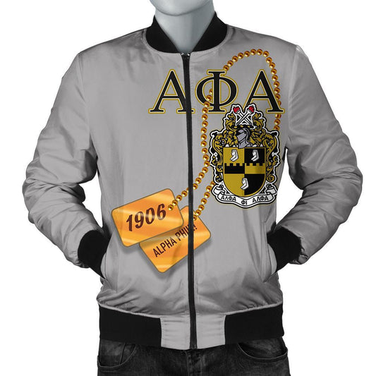 GetteeStore Jacket - Alpha Phi Alpha A-Phi Bomber Jacket J5