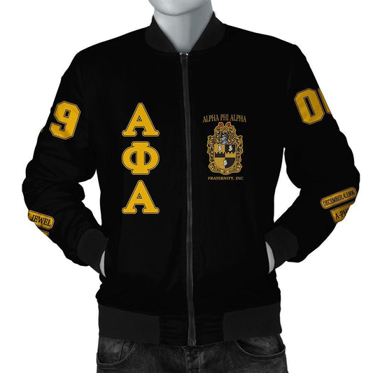 GetteeStore Jacket - Giza Alpha Phi Alpha Bomber Jacket J5