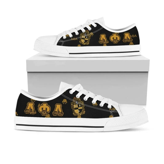 Gettee Footwear - Alpha Phi Alpha Low Top Shoe J09