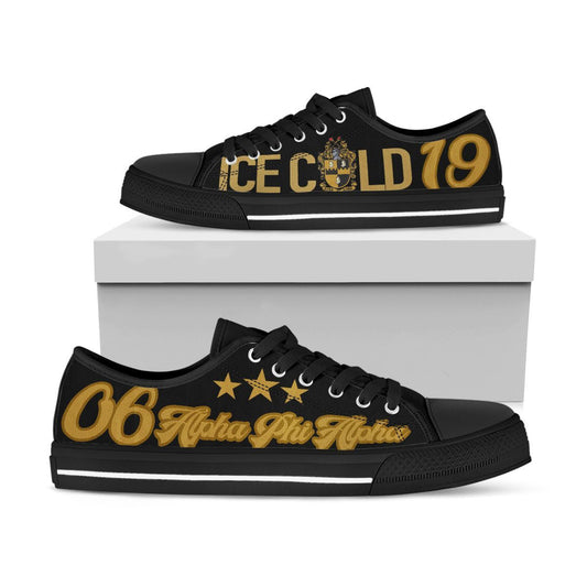 GetteeStore Footwear - Alpha Phi Alpha Style Low Top Shoe J09