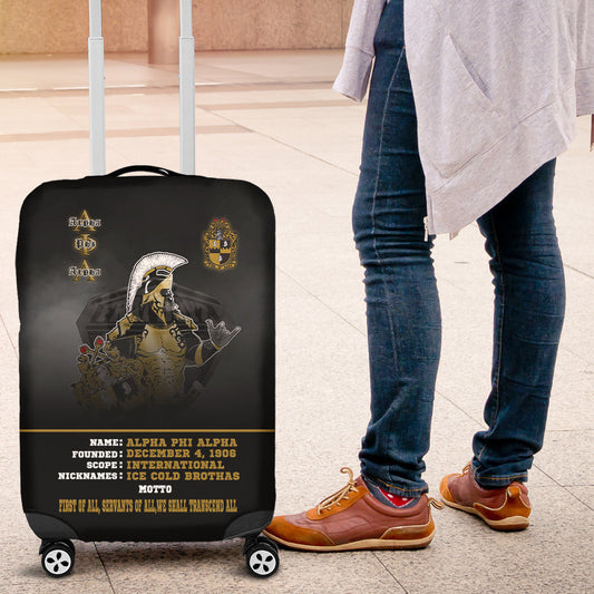 Gettee Luggage Covers - Alpha Phi Alpha Motto Luggage Covers A35