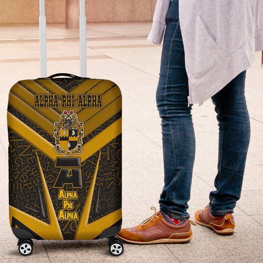 Luggage Covers - Alpha Phi Alpha Sporty Style Luggage Covers A35