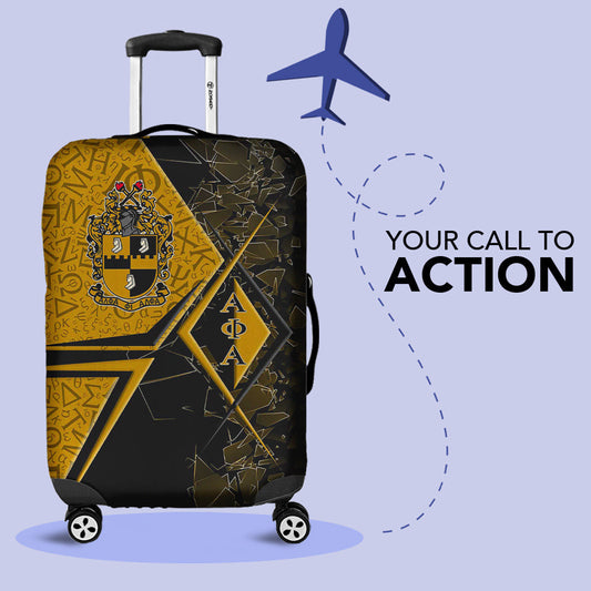 Luggage Covers - Alpha Phi Alpha Legend Luggage Covers A35