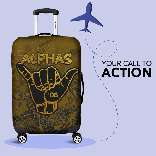 Luggage Covers - Alpha Phi Alpha Sport Style Luggage Covers A31