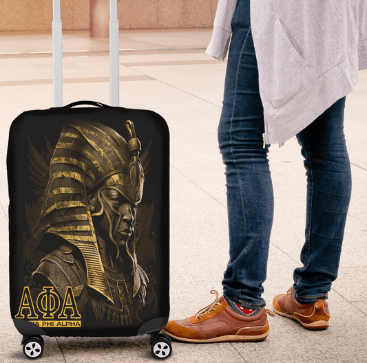 Luggage Covers - Alpha Phi Alpha Pharaoh Luggage Covers A31