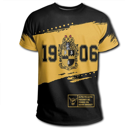 GetteeStore T-shirt - Alpha Phi Alpha Indiana University T-shirt J09