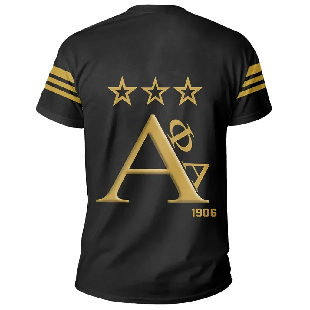 GetteeStore T-Shirt - Alpha Phi Alpha APA Style T-Shirt J09