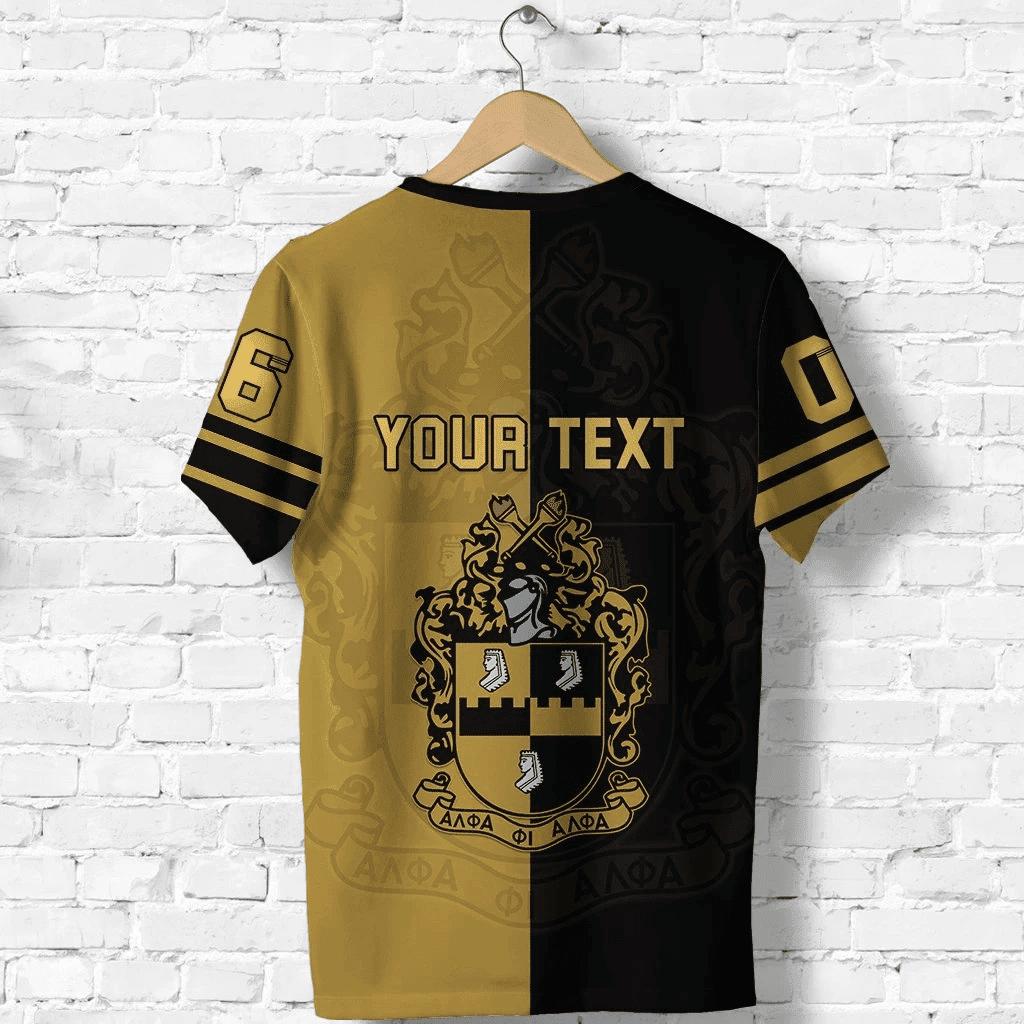 (Custom) Getteestore T-shirt - Alpha Phi Alpha Half Style T-shirt A31