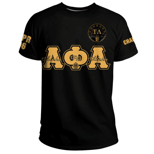 Gettee Tee - Alpha Phi Alpha - Tau Lambda Chapter T-Shirt A7
