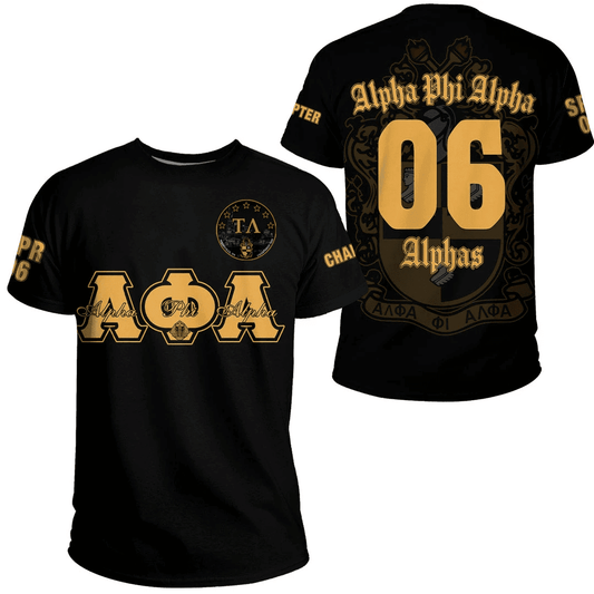 Gettee Tee - Alpha Phi Alpha - Tau Lambda Chapter T-Shirt A7