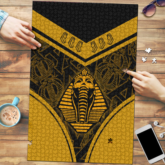 Gettee Store Jigsaw Puzzle -  Alpha Phi Alpha Sphynx Stylized Jigsaw Puzzle | Gettee Store
