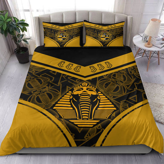 Gettee Store Bedding Set -  Alpha Phi Alpha Sphynx Stylized Bedding Set | Gettee Store
