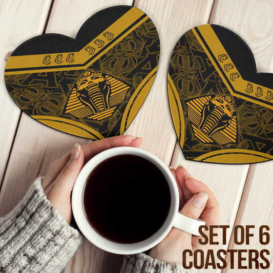 Getteestore Coasters (Sets of 6) - Coasters Alpha Phi Alpha Sphynx Stylized A35