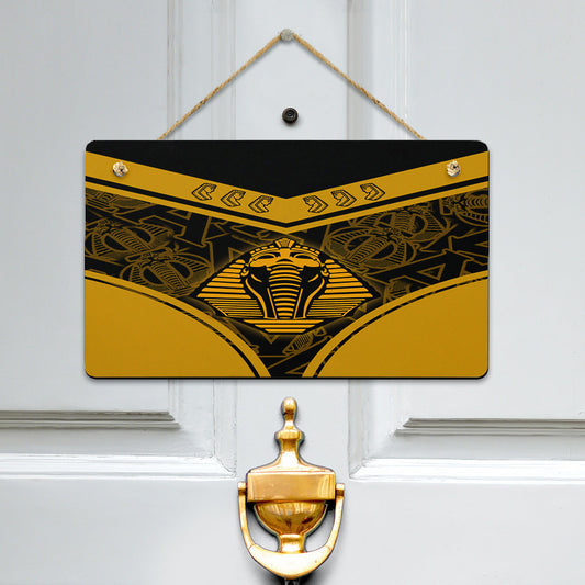 Getteestore Hanging Door Sign - Hanging Door Sign Alpha Phi Alpha Sphynx Stylized A35